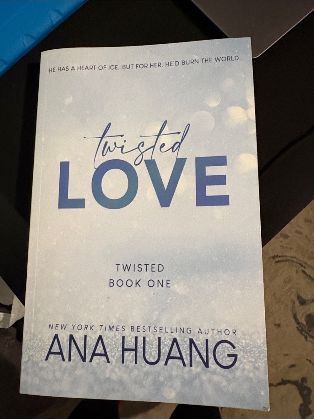 Twisted Love - Light Blue Paperback Romance Novel